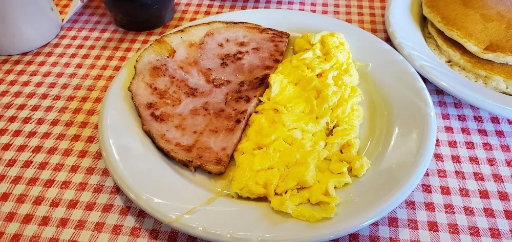 Scrambled Eggs with Ham